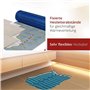 Flexithermo™ Kit complet de chauffage au sol électrique standard I Puissance de chauffage 150 W/m² (2 m x 0,5 m ; 1 m²) Chauffag
