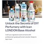 ICAN LONDON Base de parfum DIY pour créer votre propre parfum 500 ml