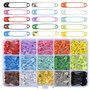 Vesaneae 300PCS Coloré Épingles à Nourrice