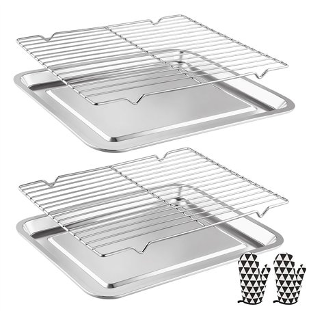 Mapille Plaque de Cuisson en Acier Inoxydable