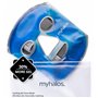 MyHalos® Masque Visage Froid - Masque Soin Froid et Compresse Chaude Dégonfle Peau et Yeux – Soin Visage Idéal pour Soulager Str