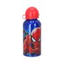 Diakakis Spiderman Ensemble repas pour enfants – Boîte à sandwich et bouteille d'eau en aluminium de 500 ml – Ensemble repas de 