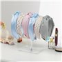 Winter Shore Rangement Accessoires Cheveux en Acrylique (Lot de 2) - Porte Serre Tete Transparent pour Bandeaux Épais & Fins, Ch