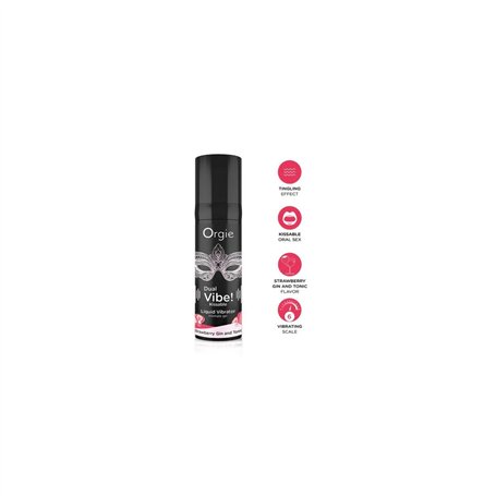 Lubrifiant Orgie 15 ml Fraise Vibromasseur