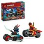 LEGO NINJAGO 71838 Kai Et La Course De Motos - Jeu De Construction Pour Garçon Des 6 Ans