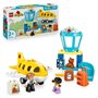LEGO DUPLO Ma Ville 10443 Premiere Fois A l'Aéroport - Jouet De Construction Des 2 Ans