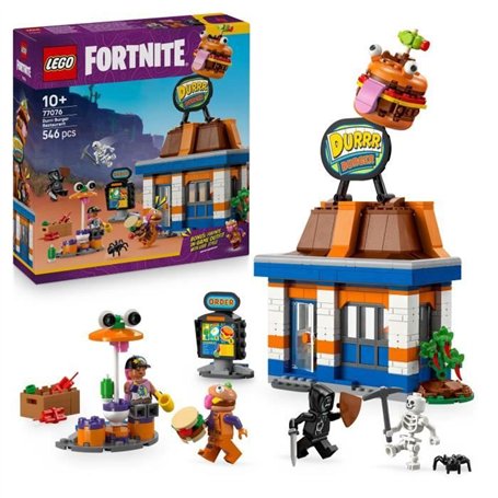 LEGO Fortnite 77076 Le Restaurant Durrr Burger - Jeu de Construction pour Garçon 10 ans