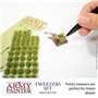 The Army Painter | Tweezers Set | Lot de Deux Pinces : Une à Bout Plat et Une à Bout Pointu, adaptées à l’Assemblage de Figurine