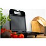 Huslog Toaster Panini Grill 1400W avec Plaques Antiadhésives, Poignée Cool Touch, Voyant Lumineux, Pieds Antidérapants, Compact 