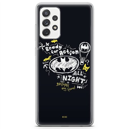 ERT GROUP Coque de téléphone Portable pour Samsung A72 5G Original et sous Licence Officielle DC Motif Batman 014 Parfaitement a