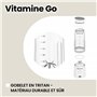 ZEEGMA VITAMINE GO Mixeur Portable pour Cocktails et Smoothies 300W, Mélangeur Personnel Portable, Mini Blender Portable 450 ml 