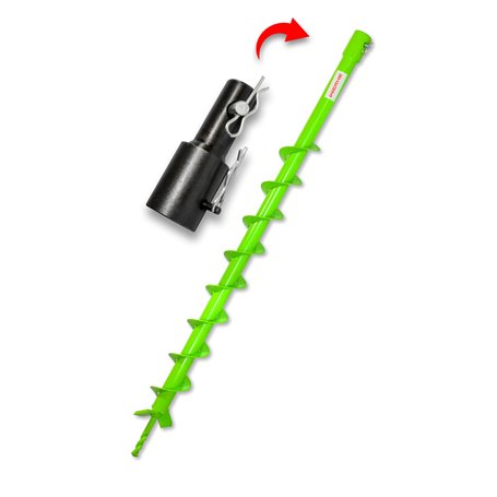 WERHE Tarière pour perceuse avec adaptateur Stihl ⌀50 mm