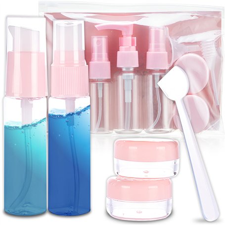 Retoo Lot de bouteilles de voyage