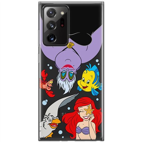 ERT GROUP Coque de téléphone portable pour Samsung GALAXY NOTE 20 ULTRA Original et sous licence officielle Disney motif Ariel 0