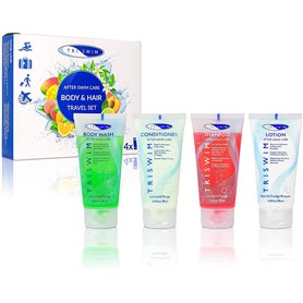 TRISWIM - Ensemble de Voyage Anti-chlore Pour Nageurs