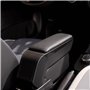 RATI ARMSTER S Accoudoir adapté pour FIAT 500 2016-2024 [noir,cuir végane] avec rangement pouvant être installé ultérieurement