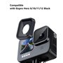 NMD&LR Lentille de rechange pour GoPro Hero 12/11/10/9, lentille de protection en verre UV, noir