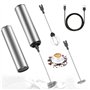 Mousseur à Lait Électrique Rechargeable USB