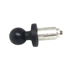 fivekim Base en Aluminium en Caoutchouc Moto Vélo Montage Fourche Tige Base avec Rotule pour RAM Mont pourBoule Adaptateur Moto