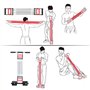Tummy Tondeuse Main Pince Expander Poitrine Covvy 3 en 1 Pull-up Bars Printemps Exerciseur Élastique Sit Up Tirer Corde Maison F