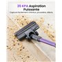 40 Min Autonomie Écran LED Aspirateur sans Fil Puissant