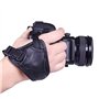 EQLEF Dragonne Appareil Photo Poignée pour Appareil Photo réflex en Cuir Sangle de Maintien Dragonne Grip PU Poignée de Bracelet