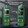 BSIDE O1 Multimètre Oscilloscope Portable 3 en 1 Multimètre TRMS à Oscilloscope Automobile LCD Couleur 4 Résultats 10Mhz Connect