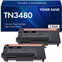 Toner Bank TN3480 Cartouche de Toner Compatible pour Brother TN-3480 TN3480 TN-3430 TN3430 TN 3480 TN 3430 HL-L5100DN MFC-L5750D