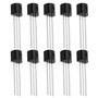 The Lord of the Tools Lot de 10pcs Transistors J201 50 MA 40 V JFET à Canal N TO-92 pour Circuits d'amplification Audio à Haute