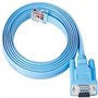 DTech Câble de console RJ45 vers RS232 9 broches DB9 femelle vers RJ45 Ethernet Cisco Device Management Serial Adapte(1,8 m/6 pi