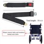 Ceinture de sécurité pour fauteuil roulant pour patients handicapés – Accessoires de rechange pour scooters électriques, réglabl