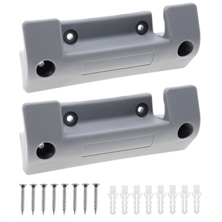 2pcs Support de Dévidoir de Tuyau d'eau Support de Montage Mural Tuyau d'eau Remplacement Support de Fixation de Tuyau de Stocka