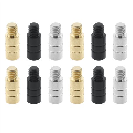 The Lord of the Tools 12pcs 2BA Poids de Fléchettes en Laiton Poids de Baril de Fléchettes Précision Poids de Réglage de Fléchet