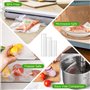 AiQInu Rouleau sous Vide Alimentaire, 3 Rouleaux sous Vide Alimentaire, Sac sous Vide pour la Conservation des Aliments et la Cu