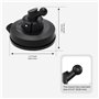 TUSITA Mini Support à Ventouse Compatible avec Garmin Dash Cam 45 46 47 55 56 57 65W 66W 67W,Speak Plus