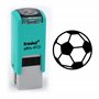 Tampon ballon football | Cachet encreur fidélité foot | 11mm | Stamp ink soccer | Ballon rond