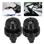 Weikeya Régulateur de Vitesse Vitesse d'accélérateur Contrôle de Vitesse d'accélérateur Moto Intérieur Noir Bouchon d'extrémité 