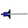 Guide de scie Tivoly XT70017621400 pour scies rondes et sauteuses, bleu