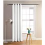HOMEROKK Rideau Occultant 100% Polyester (Blanc