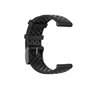 Bracelet pour Suunto 7/9 / 9Baro / D5 / Spartan/Fossil Nate/Q Silicone Noir