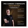 STIGA Pro Carbon Plus Cybershape Truls Edition Raquette de Ping-Pong 5 étoiles, Sweet Spot Plus Grand, Technologie Touch Carbon,