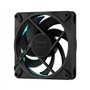 Ventilateur PC - FRACTAL DESIGN - Momentum 12 RGB - FDB - Anneau lumineux ARGB Gen 2 - Contrôle PWM - Noir