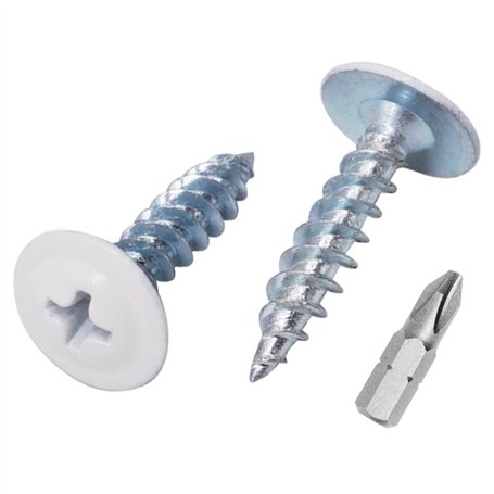 Lot de 50 vis à bois laquées 4