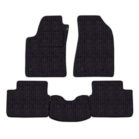 Set de Tapis réalisé pour Peugeot 207 CC Cabrio année de 2007 à 2016 en Moquette de Fibre de Fond