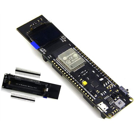 TECNOULAB 1 pièces WiFi Bluetooth Batterie ESP32 ESP-32 0.96 Pouces OLED Outil de développement WEMS TTGO