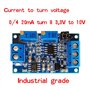 Henan Module de courant à tension 0/4-20 mA à 0-3,3 V 5 V 10 V