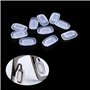 BELTI 5 Paires/Lot inséré carré Silicone Airbag Coussinets de Nez Souples sur Les Lunettes Fente Lunettes Accessoires