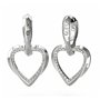 Boucles d´oreilles Femme Guess JUBE04617JWRHT-U Acier inoxydable 2,5 cm Argenté