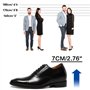 CHAMARIPA Chaussure a Talonnette grandissante de Style Oxford de Pure Cuir pour Homme - Plus Grand de 7CM - K6531-1