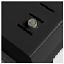 Acrimet Boîte à Fiches Organisateur 5'' x 8’', Base en Métal Robuste (Index AZ et un Séparateur Plastique Inclus) (Base Noire av